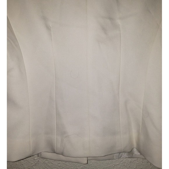 NWT Zara Sz S White Jacket Blazer Professional Career Casual Gold Buttons Lined - Picture 10 of 15